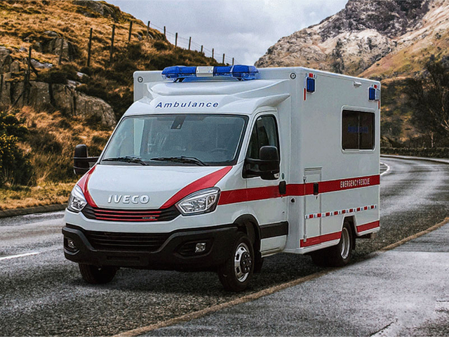 Veh&iacute;culo de cabina de ambulancia de Iveco EuroCargo (diesel)