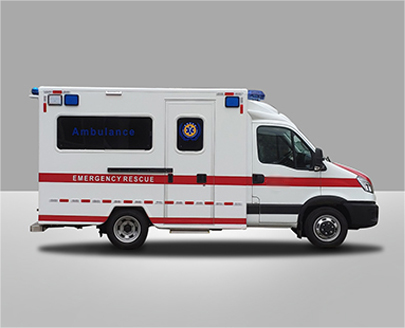 Veh&iacute;culo de la cabina de ambulancia de Iveco EuroCargo